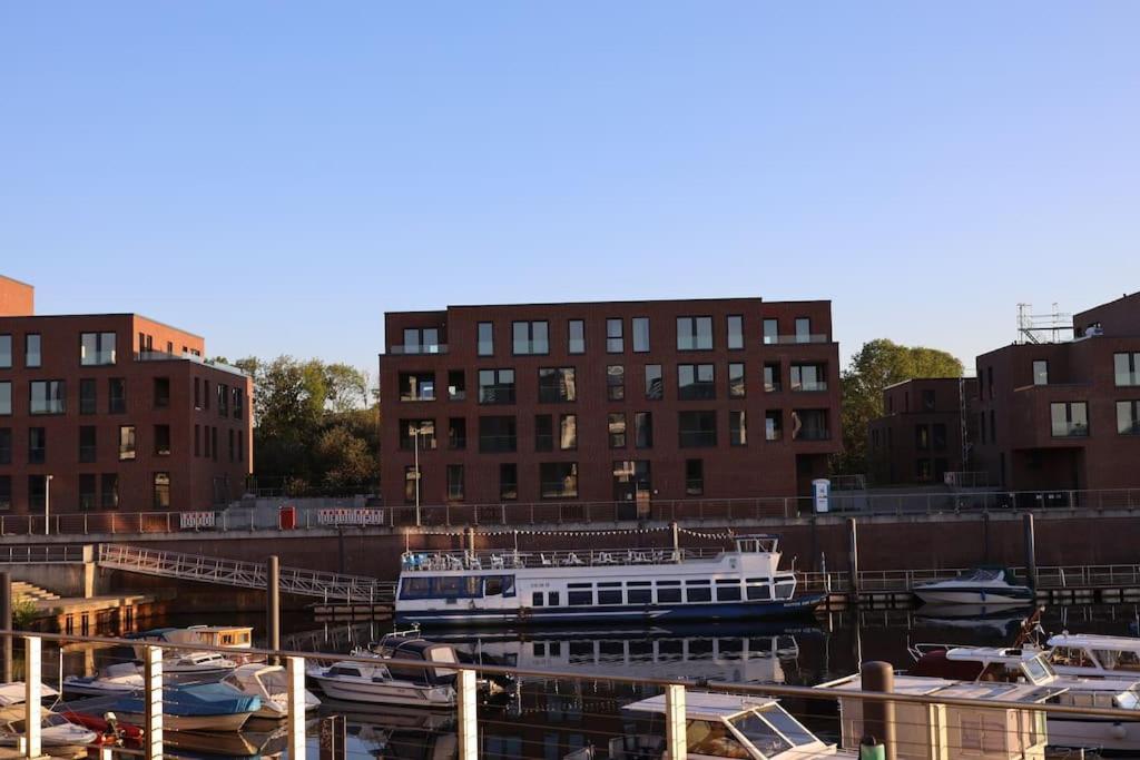 Allerinsel - Appartement Am Celler Yachthafen Exterior foto