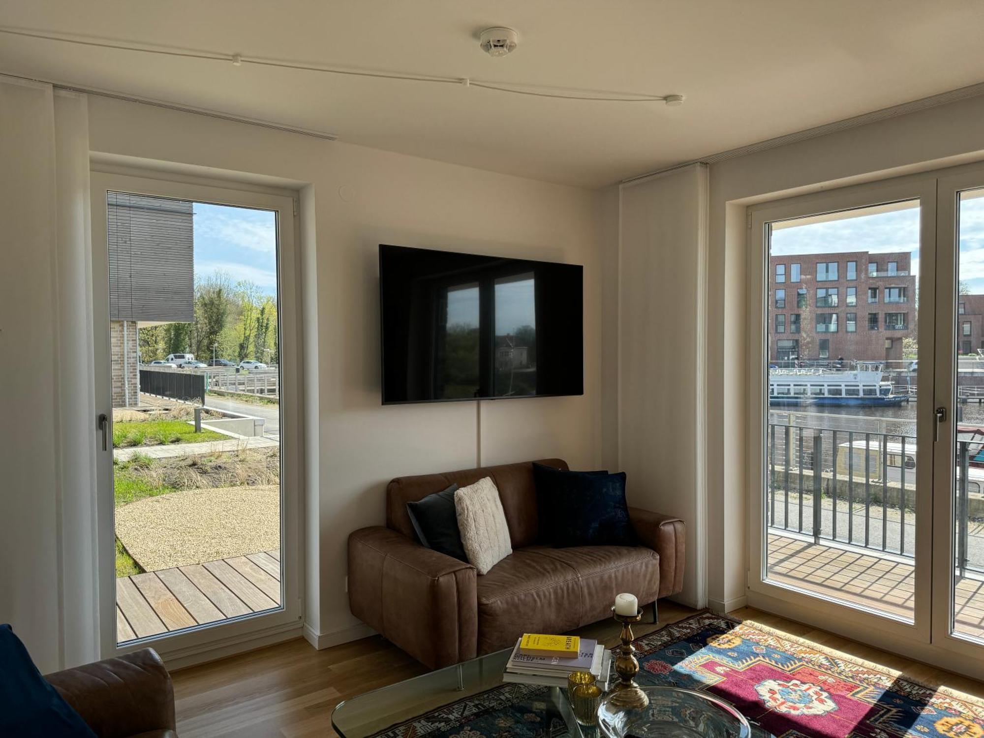 Allerinsel - Appartement Am Celler Yachthafen Exterior foto